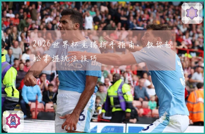 2026世界杯竞猜新手指南，教你轻松掌握玩法技巧