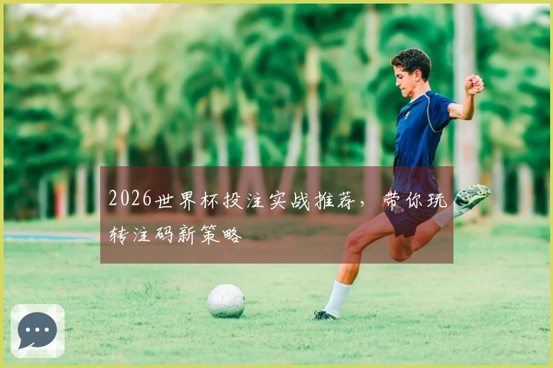 2026世界杯投注实战推荐，带你玩转注码新策略